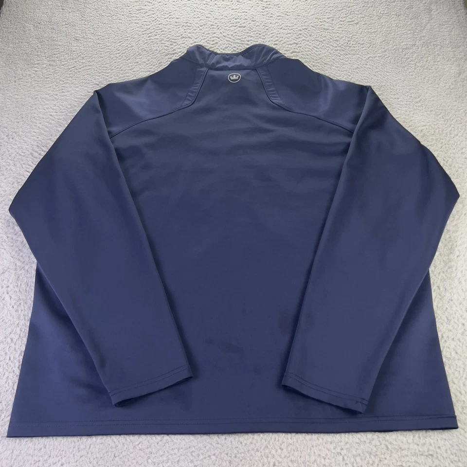 Peter Millar Merge Elite Hybrid Jacket Mens XXL Navy Blue Full Zip Performance - Image 4 of 4