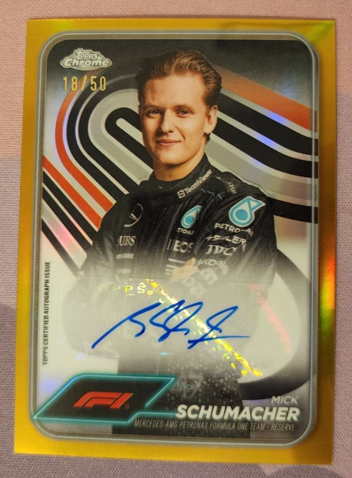 2024 Topps Chrome Formula 1 - Mick Schumacher #CAC-SCH for sale | eBay