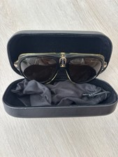 BALMAIN PARIS Men’s Sunglasses Black Clear Aviator