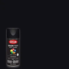 12 oz Krylon K05557007 Black COLORmaxx Paint & Primer Spray Paint, Satin