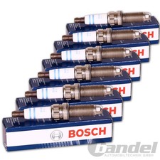 6x BOSCH ZÜNDKERZE DOPPELPLATIN für MERCEDES CLK C208 W210 VIANO CROSSFIRE