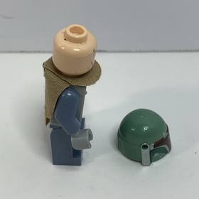 LEGO Star Wars Boba Fett MinifigureHead Beard Stubble 2012 9496Pauldron sw0396