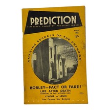 Vintage 1956 Prediction Magazine Occult Sciences Astrology Palmistry