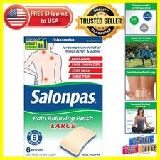 Long-Lasting Pain Management, 6 Count Large Patches for Adult Pain Relief