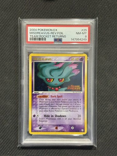 Misdreavus graded PSA 8 for sale on eBay