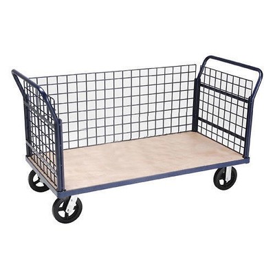 Euro Style Truck - 3 Wire Sides  Wood Deck 60 x 30 2400 Lb. Capacity