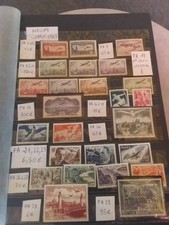 Poste Aérienne entre n°5 et 37 neufs avec charnières. 320€.