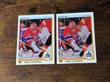 (2) 1991-92 Montreal Canadians Patrick Roy Upper Deck ALL STAR SKILLS #596