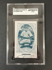 George O'Neil 1922 American Caramel E120 SGC Authentic Altered 