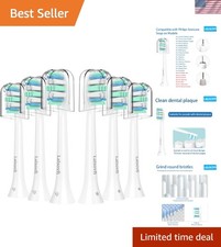 High-Quality Electric Toothbrush Replacement Heads for Philips Sonicare - 6 Pack