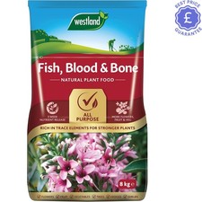 Fish, Blood & Bone Fertilizer 8kg - Essential Nutrients for Maximum Crop Yield 2.50 per kilo