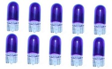 Industries 194P Purple Bulbs, 14 V, 3.78 W, W2.1x9.5d Base, T-3.25 shape