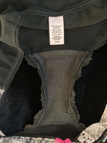 Victoria&rsquo;s Secret sz M Cheeky & Cheekini Panty Bundle Lot Of 3 Panties