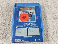 Joe Walsh- The Smoker You Drink, The Player You Get QUAD 8-Track Tape. REBUILT