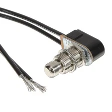 1pc CARLING TECHNOLOGIES P26T-1D-RND MTL Switch, Pushbutton, SPST, P26 Seri