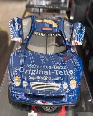 Maisto Mercedes-Benz CLK GTR blau 1:18 aus Sammlung unbespielt neuwertig