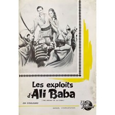 THE SWORD OF ALI BABA Herald 6p - 6,3x9,5 in. - 1965 - Virgil W. Vogel, Peter Ma