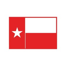 Texas flag Vinyl Decal Car Window Sticker
