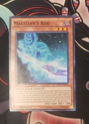 Yu-Gi-Oh! Magician's Rod Super Rare 2017 MP17-EN074 Near Mint 1st Edition