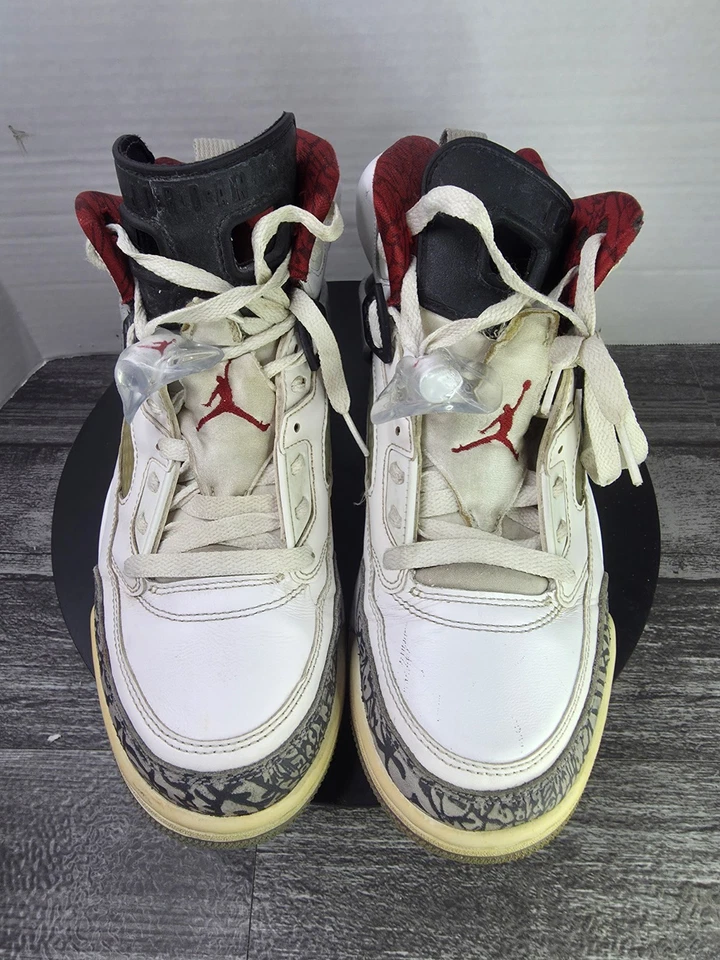 Talla 8 - Jordan Spizike Blanco Cemento Foto 2 de 4