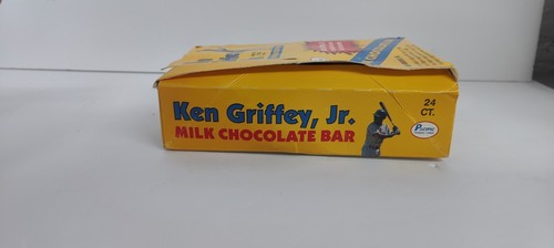1989 Pacific Ken Griffey Jr RC Rookie Candy Chocolate Bar Open Box 24 Bars RARE - Picture 4 of 5