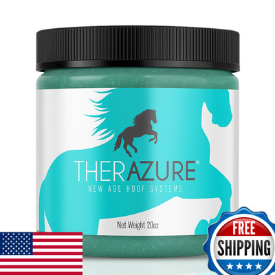 Therazure Horse Hoof Thrush Treatment Clay White Line Equine Care 20oz Effective