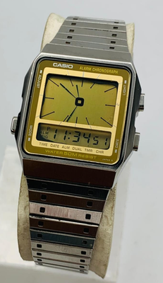 時計 CASIO AE-90W Vintage Casio Ana Digi AE-90W Men's Digital Quartz Watch | eBay
