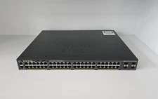 Cisco Catalyst WS-C2960X-48FPS-L V02 Switch 48-Port GbE PoE 2960-X