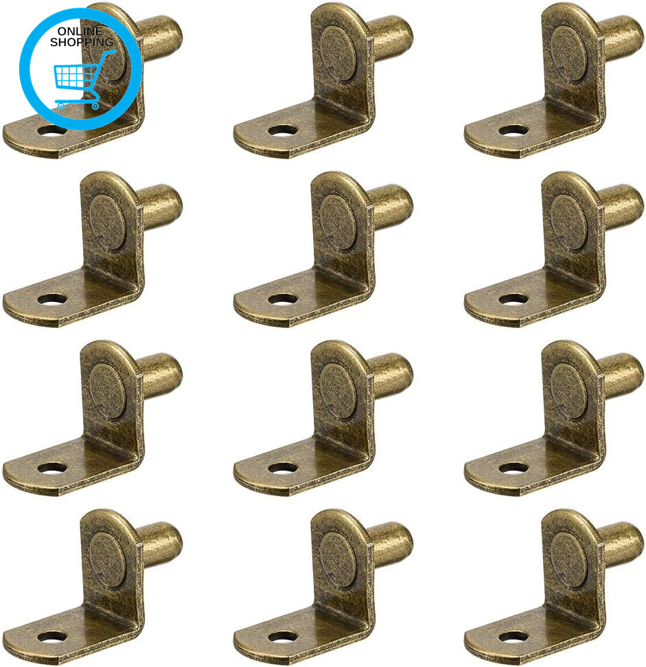 Shelf Support Peg,6Mm L-Shaped Support, Furniture Cabinet Closet Shelf,Bracket P