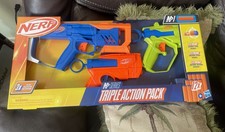 Nerf N Series Triple Action Pack   Toy Gun for Kids 8 with Accuracy, Speed -NEW