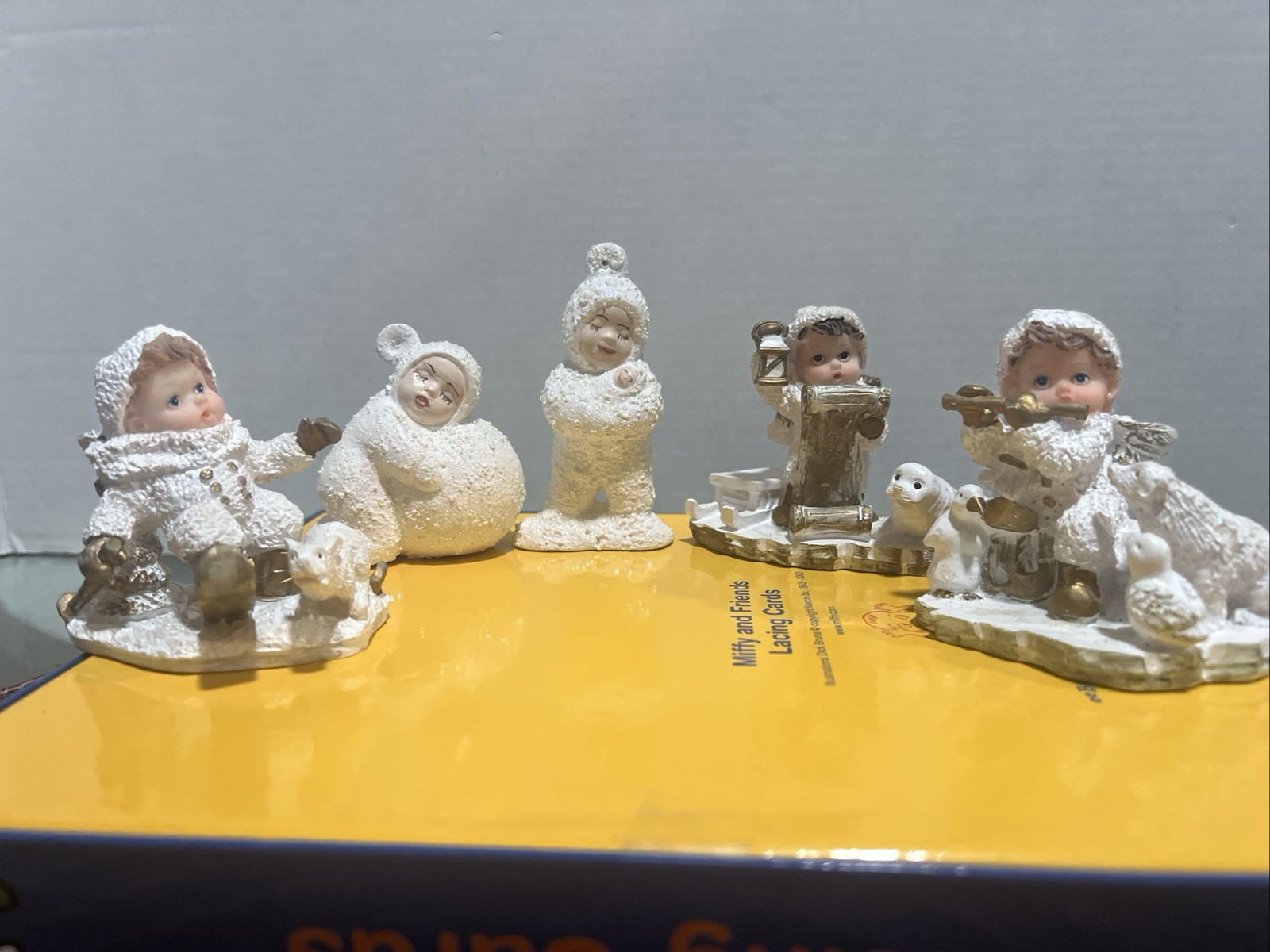 Snow Babies Ornaments Lot Of 6