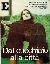 ESPRESSO COLORE 1972/23=UMBERTO ECO IL DESIGN ITALIANO SOTTSASS PESCE ZANUSO ECT