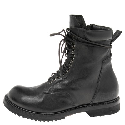 「たかの子」 rick owens goodyear boots 41 SS2018 Rick Owens 'Goodyear' Combat Boots – Alex Maxamenko