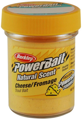 Berkley PowerBait Natural Scent Trout Bait Yellow Fishing Hook 1.75 oz