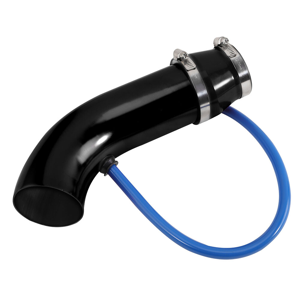 3Inch Black Cold Air Intake Filter Induction Kit Pipe Power Flow Hose System