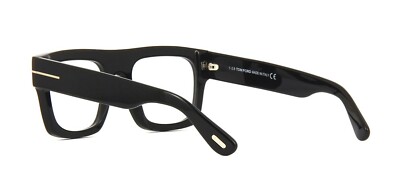 Tom Ford FAUSTO FT 5634-B BLUE BLOCK Black (001) Eyeglasses