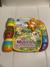 VTech Nursery Musical Rhymes Book, Learning, Sound, Motor Skills, Piano, Colors