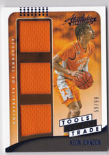 2021-22 Panini Chronicles DP Absolute Tools of the Trade Blue Keon Johnson /99