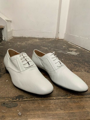 NUOVO MAISON MARTIN MARGIELA bianco sporco Oxford Scarpe Originali Taglia  42 | eBay