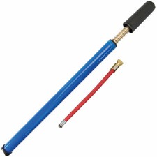 40cm Bike Pump Cycle Bicycle Pump Cycling Pump Schrader Type + 15cm Flexi Hose