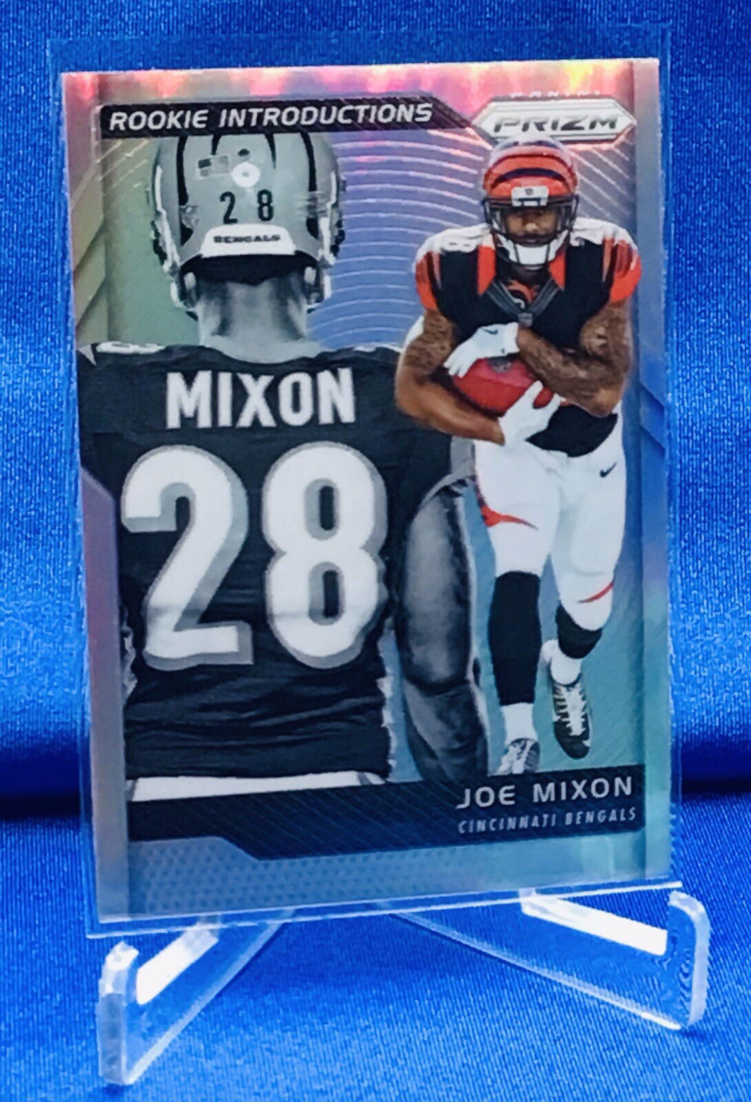 Joe Mixon Panini Prizm Rookie Introductions #15 Green Prizm