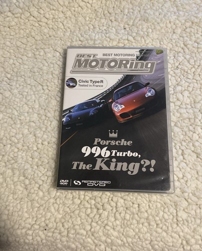 Best Motoring - Civic Type R Porsche 996 Turbo, The King?! DVD, NEW