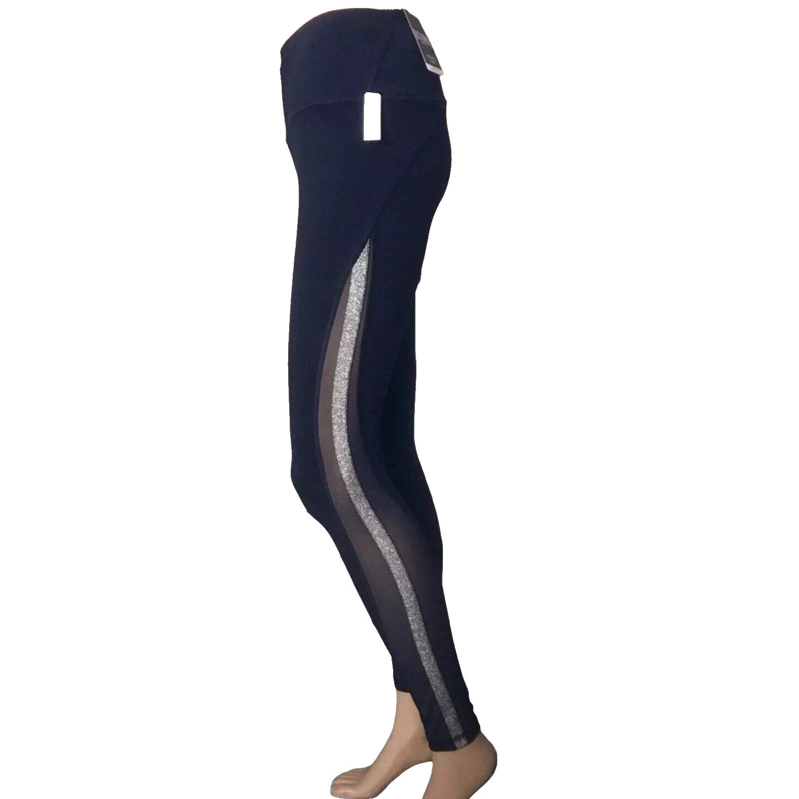 Por Rayas Victoria's Secret Negro Leggings para Mujer