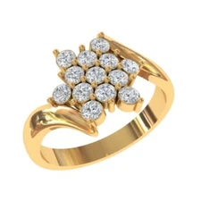 5 pcs Ladie's  ring Wax patterns for lost wax casting jewelry/injection wax_1708