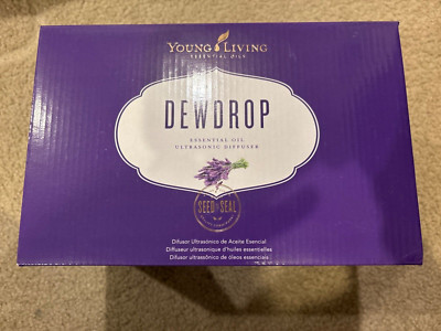 Young Living DEW DROP Essential Oil Ultrasonic Diffuser - New in Box! DewDrop