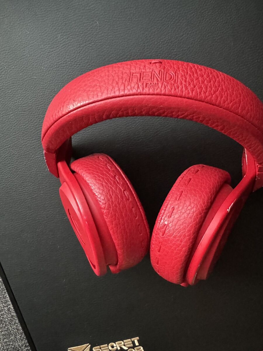 FENDI x Beats By Dr.Dre - Red Beats PRO | eBay FENDI x Beats By Dr.Dre - Red Beats PRO | eBay