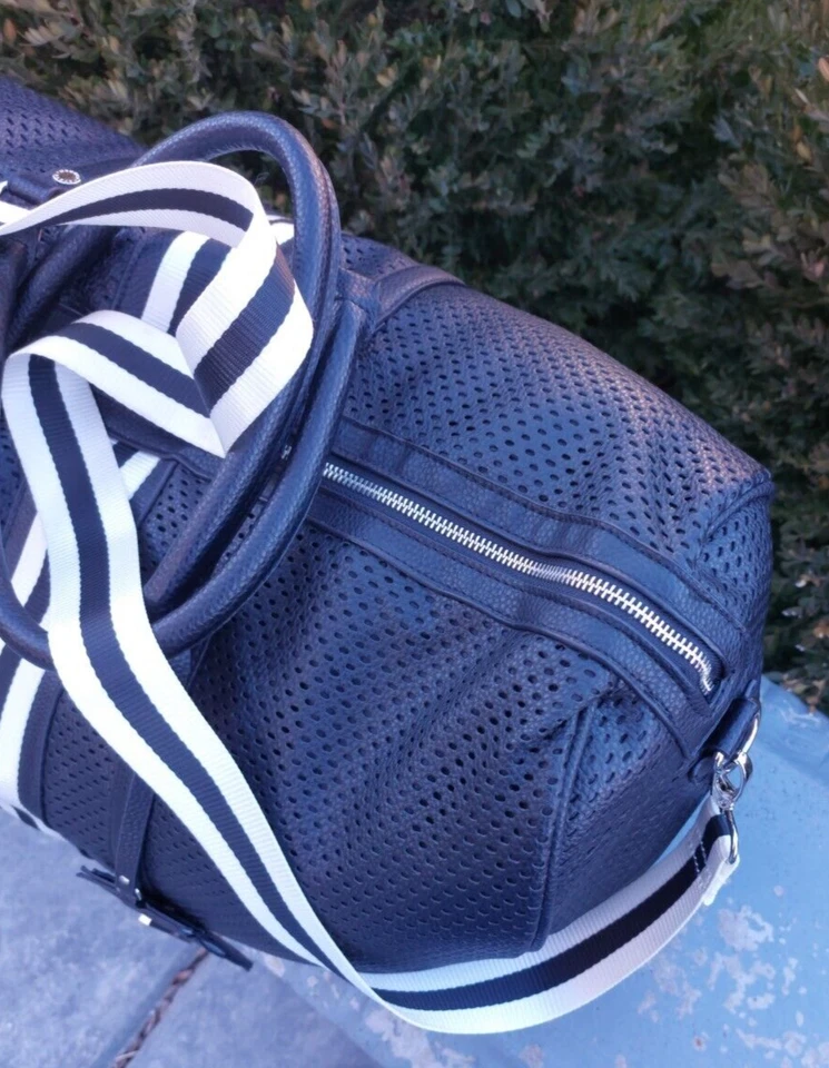 Steve Madden Weekender Bolso de Lona Deportivo B/N Correa para el Hombro Foto 3 de 4