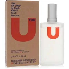 Designer Imposters U You by Parfums De Coeur Cologne Spray (Unisex) 2 oz Women