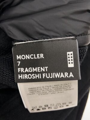 MONCLER Lewis Leathers FRAGMENT DESIGN Double Riders Jacket S Made