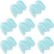 16 Pieces Foam Toe Spacers for Feet Women 3 Layer Foam Toe Separators New